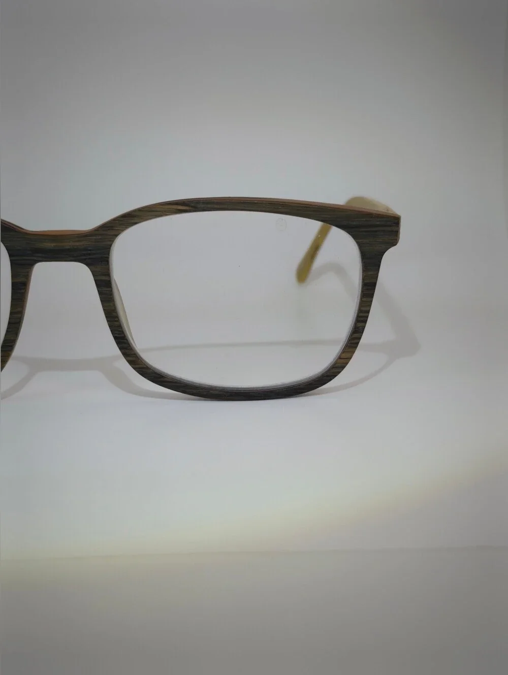 Botanist. Square Woodgrain Frame Acetate.